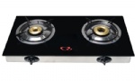 Glass Gas Stove Two Burner