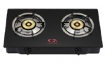 Glass High Gas Stove Two Burner