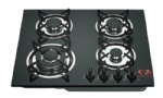 Glass Gas Hob Four Burner 60cm