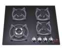 Glass Gas Hob Four Burner 60cm