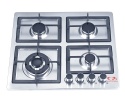 Stainless Steel Gas Hob Four Burner 60cm