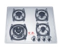 Stainless Steel Gas Hob Four Burner 60cm