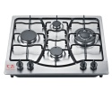 Stainless Steel Gas Hob Four Burner 60cm