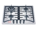 Stainless Steel Gas Hob Four Burner 60cm