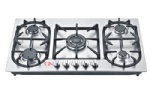 Stainless Steel Gas Hob Five Burner 90cm