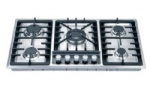 Stainless Steel Gas Hob Five Burner 90cm