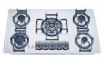 Stainless Steel Gas Hob Five Burner 90cm