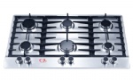 Stainless Steel Gas Hob Six Burner 90cm