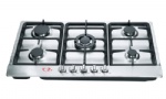 Stainless Steel Gas Hob Five Burner 90cm